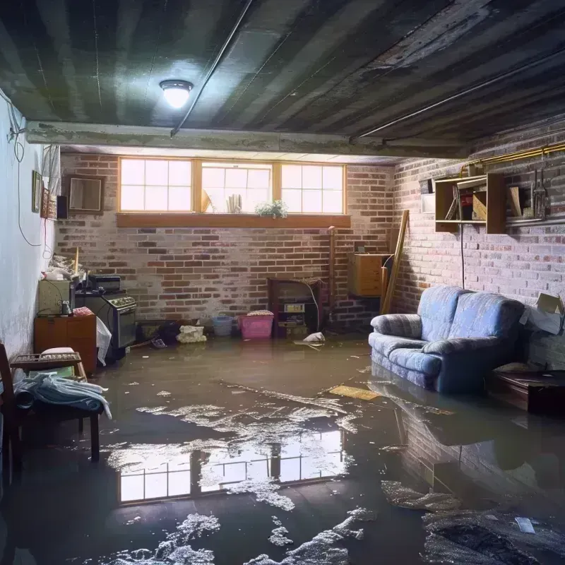 Flooded Basement Cleanup in DeWitt, MI